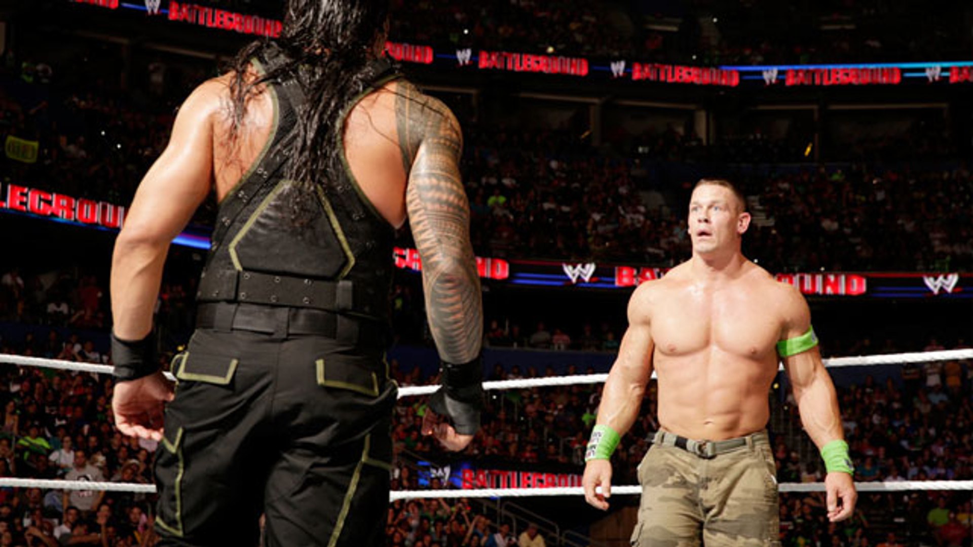 Roman Reigns Saves John Cena Video Dailymotion