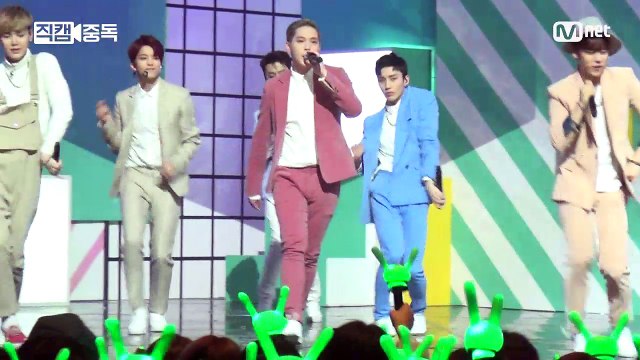 B.A.P Himchan CAM Feel so good @Mcountdown_160225