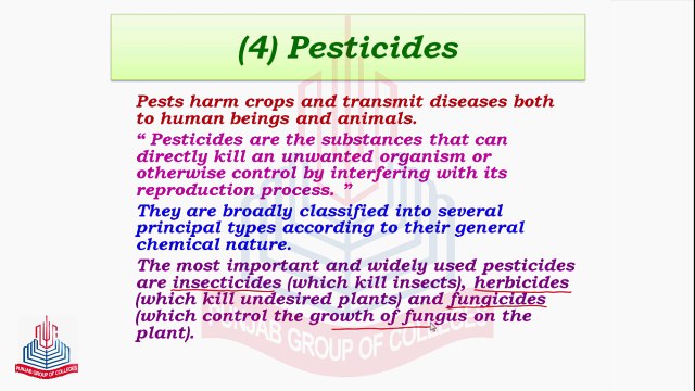 Water Pollution ( Pesticides ) & Harmful Effect of chemical present in drinking water on Human & animals's Health