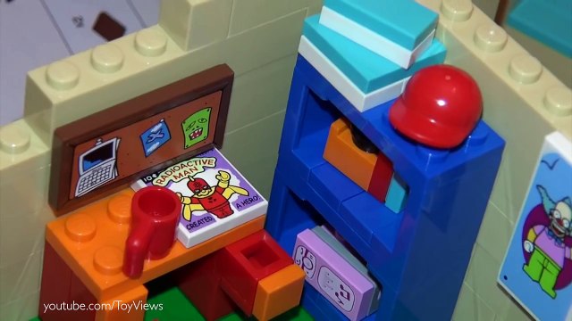 The Simpsons LEGO House [HD] Barts Room 71006 Bart Simpson