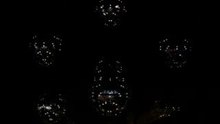 Atomium by night