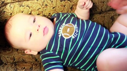 BABY BOY ELI ~ Gross SPIT UP ~ DAY In The LIFE Celebrate Baby Milestones BABY ALIVE Reveal Walk