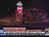 Officials investigating gas leak in Phoenix