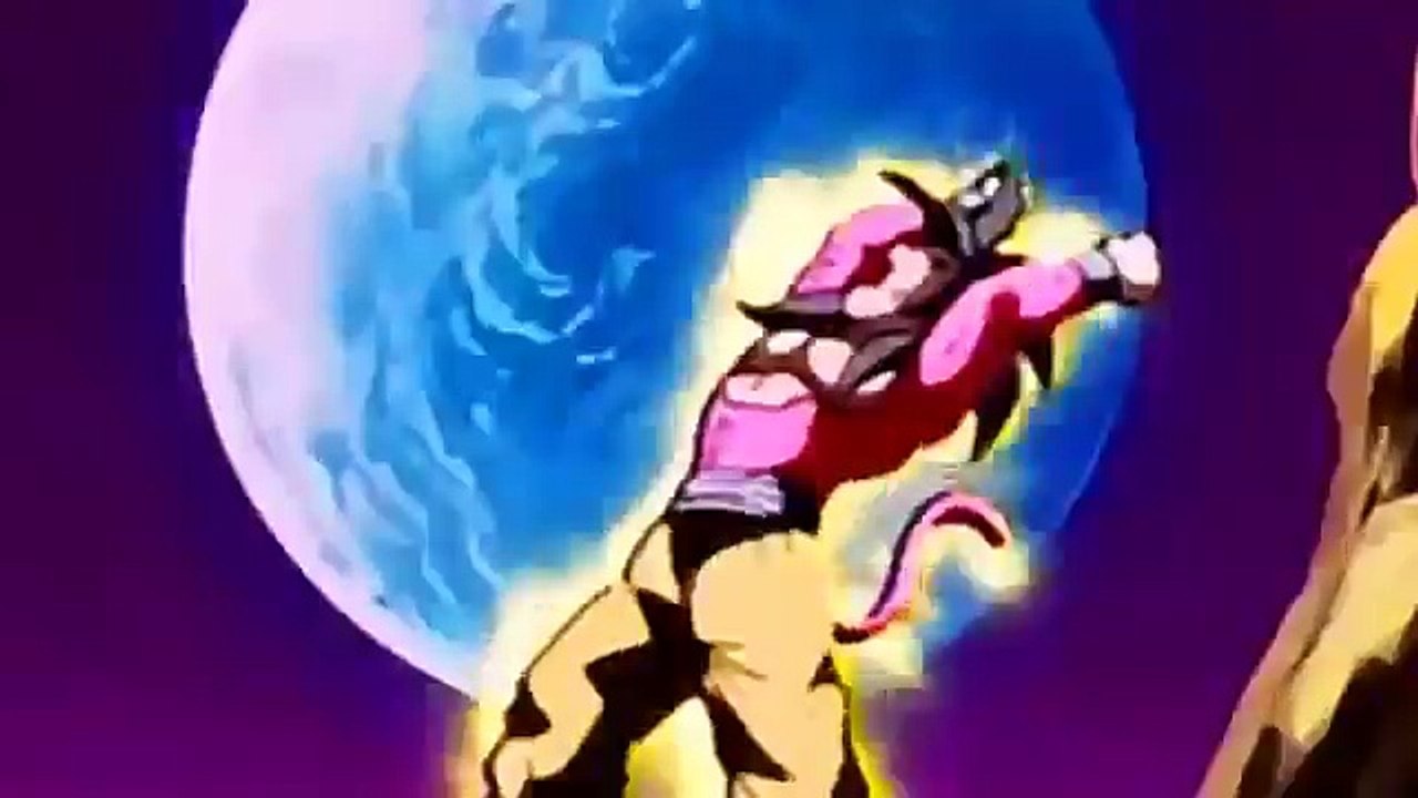 Goku Goes Super Saiyan 4 For The First Time Dragonball GT
