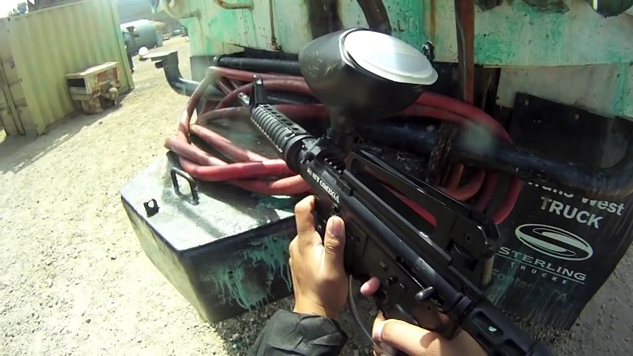 Scrapyard COD XP - Paintball with GO PRO HD HERO