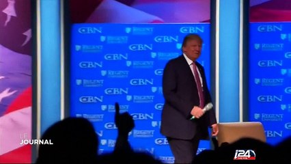 Donald Trump : "Je suis à 100 % avec Israël"