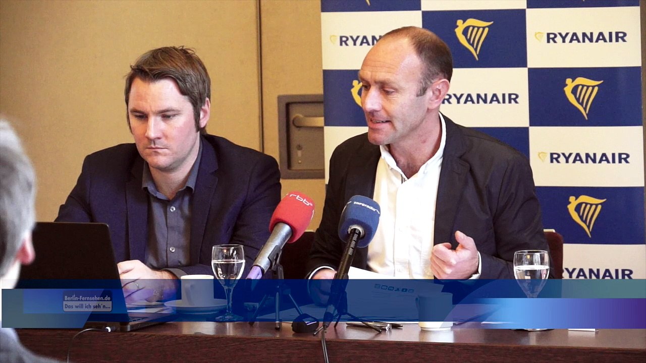 Pressegespräch RYANAIR 2016 - im HILTON Hotel Berlin