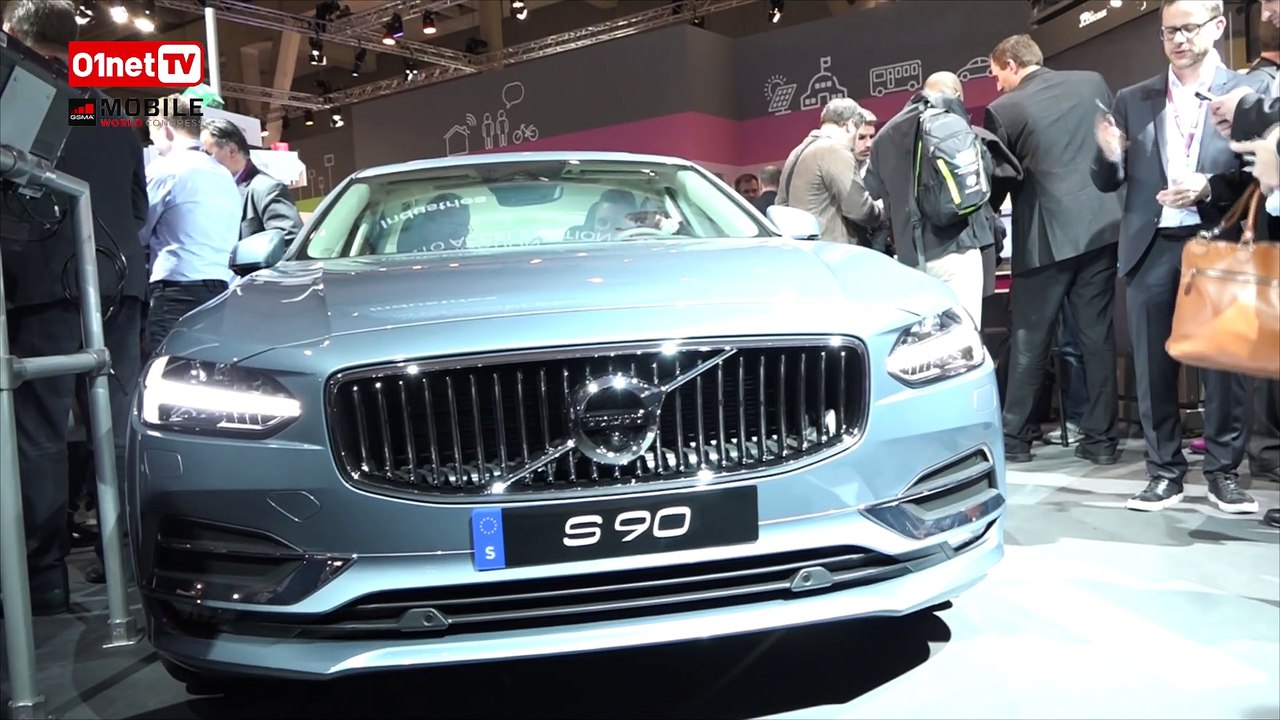 Cette Volvo s'ouvre et démarre avec votre smartphone - MWC 2016