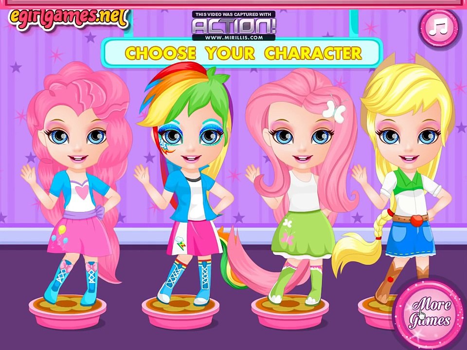 Baby Barbie Little Pony Face Painting – Best Barbie Dress Up Games For Girls And Kids