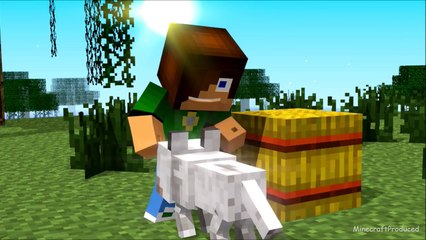 Animal School Jumping (Minecraft Animation)