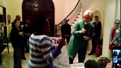 Black Lives Matter Girl Interrupts Hillary Clinton