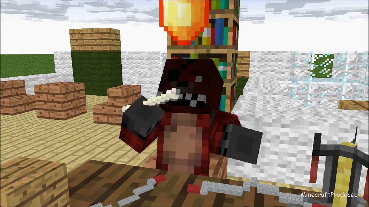 FNAF The Sims 4 In Minecraft TRAILER (Minecraft Animation, Five nights at freddy's Animation)