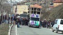Hakkari Cizre'de Ölen PKK'lı, Hakkari'de Toprağa Verilirken Olay Çıktı