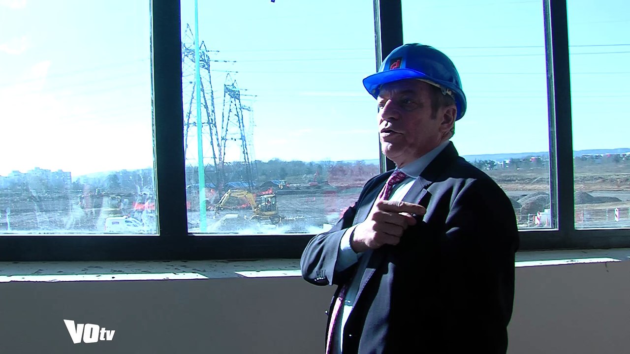 Le chantier de l'Aren'Ice avance