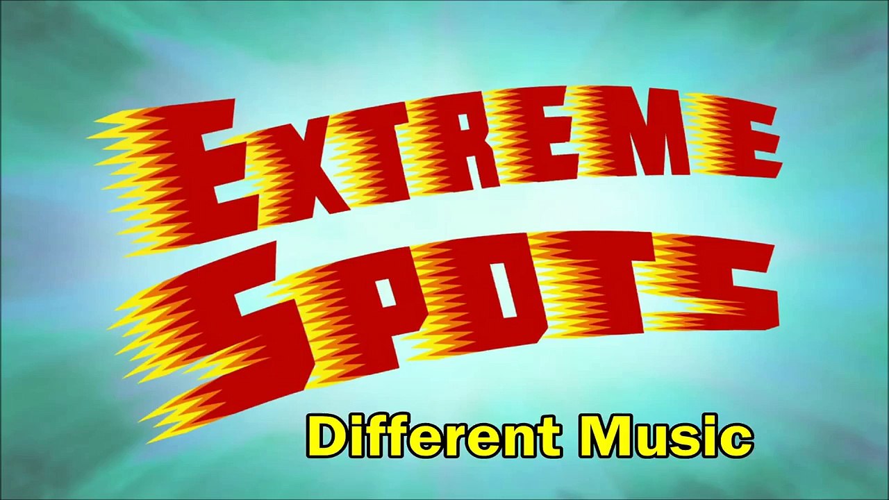 SpongeBob Extreme Spots Different Music (Link In Description)