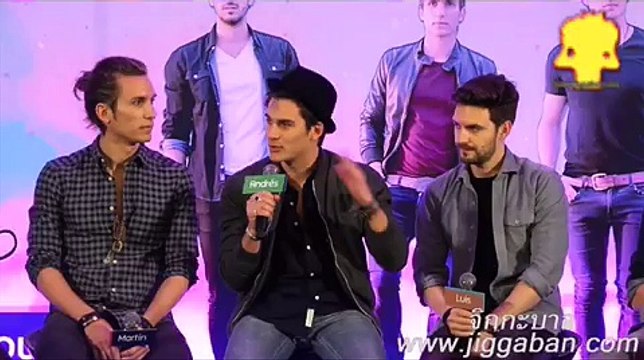 Presscon FANMEETING DVICIO in Thailand 2016 Enamorate con DVICIO
