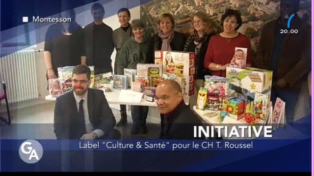 Labellisation Culture et Santé - Reportage Yvelines Premiere 24/02/16