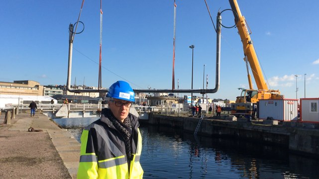 Une nouvelle canalisation pour l'intra-muros