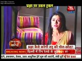 Tanu Ki Nazron Se Sarla Ko Bachane Ke LIye Pragya Ne KIya Tanu Ka Picha 25th February 2016 Kumkum Bhagya