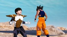 Goku Super Saiyan For The First Time - 3d animation - real life