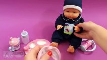 Baby Doll Feeding and Playing with Real Baby Food!