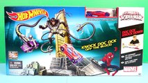 Hot Wheels Spider-man Doc Ock Off the Block Track Set Disney Pixar Cars Lightning McQueen