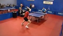 Настольный теннис Самый мощный удар