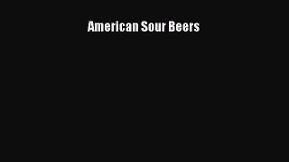 Read American Sour Beers Ebook Free