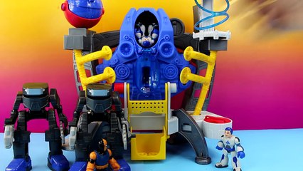 Download Video: Imaginext Batman & Nightwing defend against the Rip Saw Brothers and Slade Space