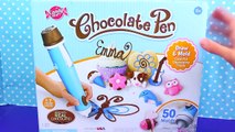 CHOCOLATE PEN Candy Maker Candy Craft Toy Review Make Your Own Chocolate Ice Cream Shapes