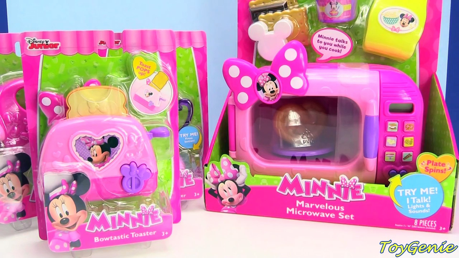 minnie mouse marvelous microwave set