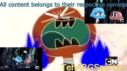 [V2] [Sparta Miracle of Heaven Remix] Gumball on fire | FT. Darwin