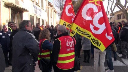 Rassemblement CGT  Port Saint Louis