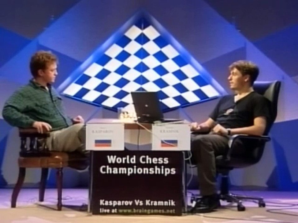 Championnat du Monde Kasparov-Kramnik, 1ère partie
