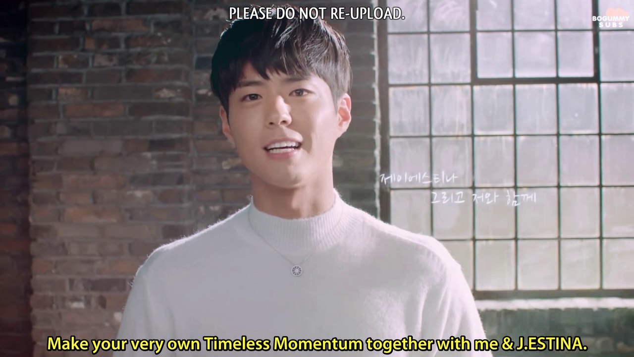 [ENG] 160223 Park Bogum for J.ESTINA