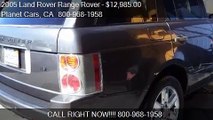 2005 Land Rover Range Rover HSE 4WD 4dr SUV