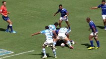 L'Argentine bat les Samoa sur une passe de football américain