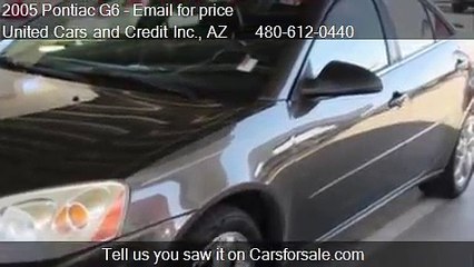 2005 Pontiac G6 GT 4dr Sedan