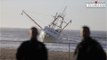 U.S. Coast Guard Boat Overturns While On Rescue Mission in East Rockaway