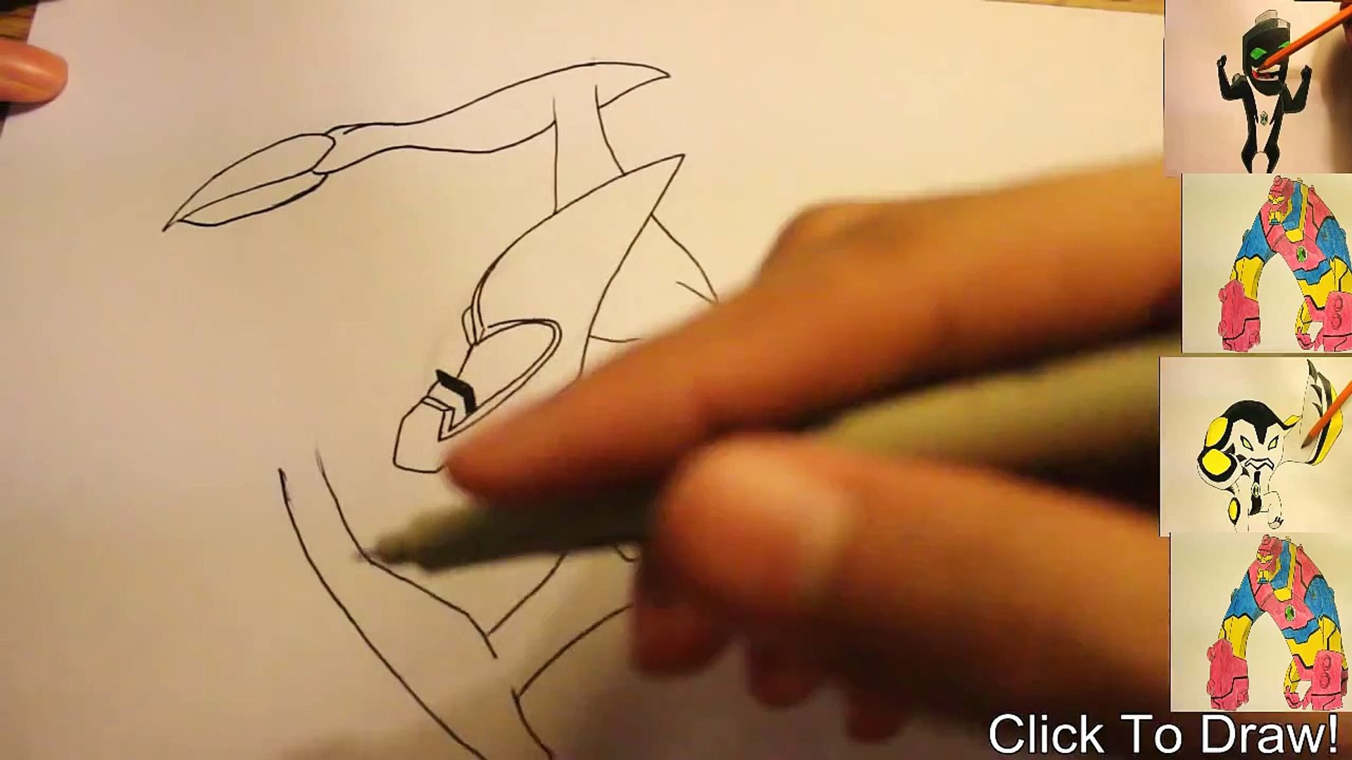 How To Draw Xlr8 Step By Step Ben 10 Characters 1440x1440