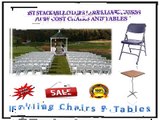1st Stackable Chairs Larry Offers Low Cost Chairs and Tables