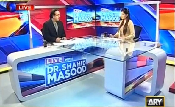 Dr Shahid Masood is taking Abid Sher Ali and Pervaiz Rasheed to Court for giving him threats