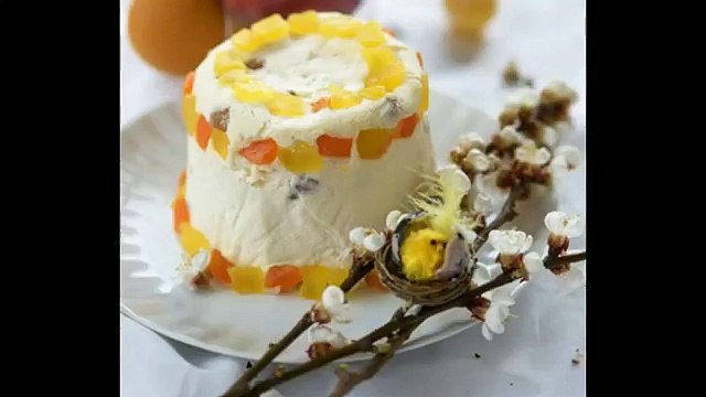 Морковная творожная пасха