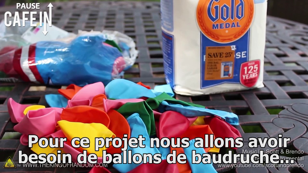 Avec de la farine et des ballons, créez des jouets qui raviront vos enfants !