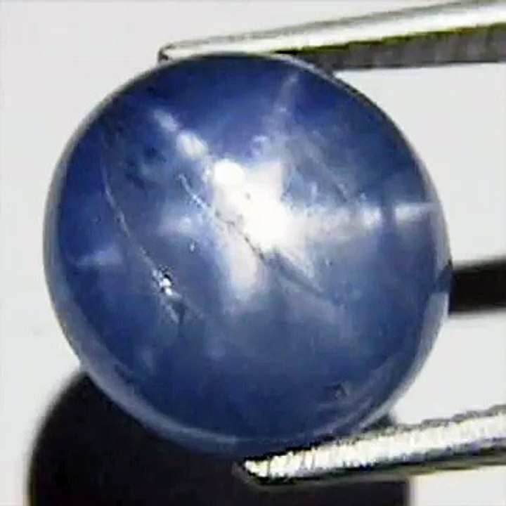5.86-Carat Cornflower Blue Burmese Star Sapphire