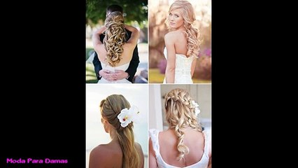 LOS MEJORES PEINADOS PARA BODA 2015