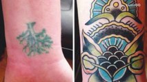 Tattoo artist offers free services to cover self-harm and domestic abuse scars