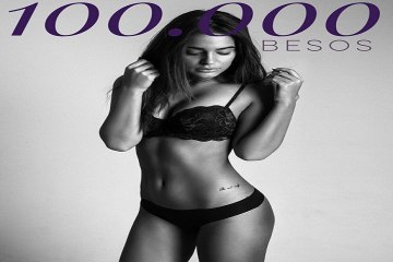 Laura Escanes, sensual por los 100.000 seguidores