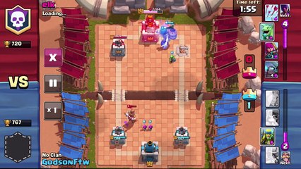 Clash Royale - X5 CHEST s & GIANT LARRY!! (New Troop!)
