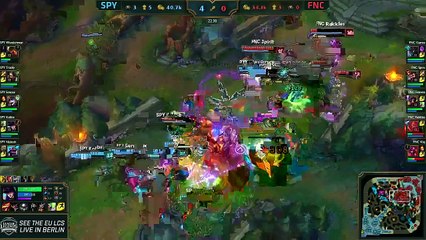 Splyce vs Fnatic - Highlights EU LCS W6D2 2016 Spring S6